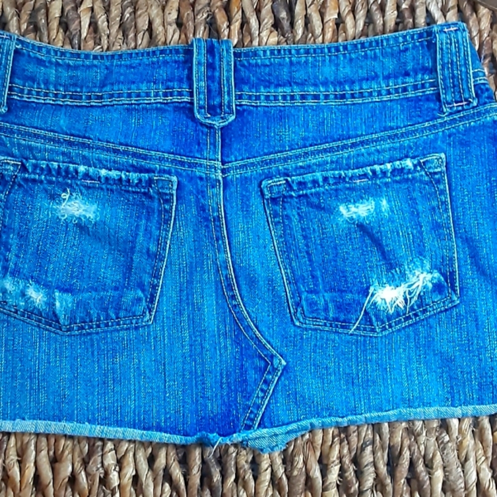plastic by Gly jean skirt size sm